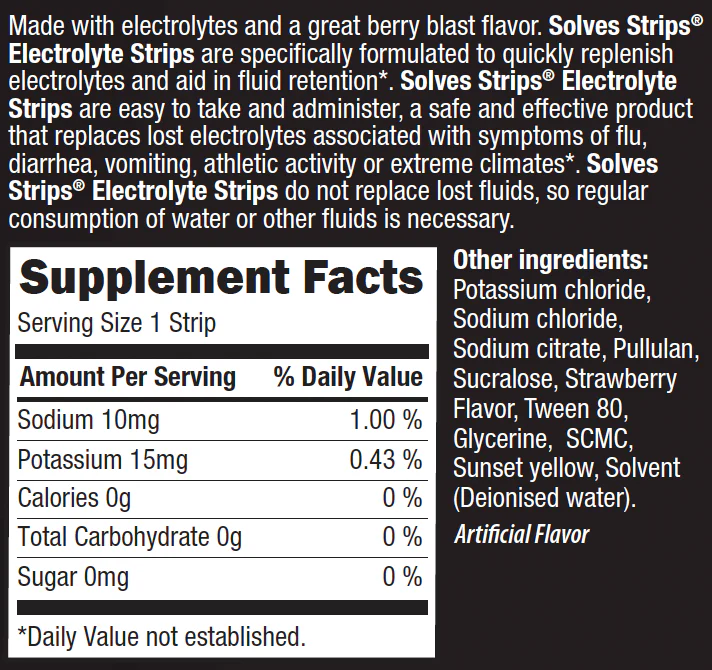 Electrolyte Berry Blast Strips - Image 2