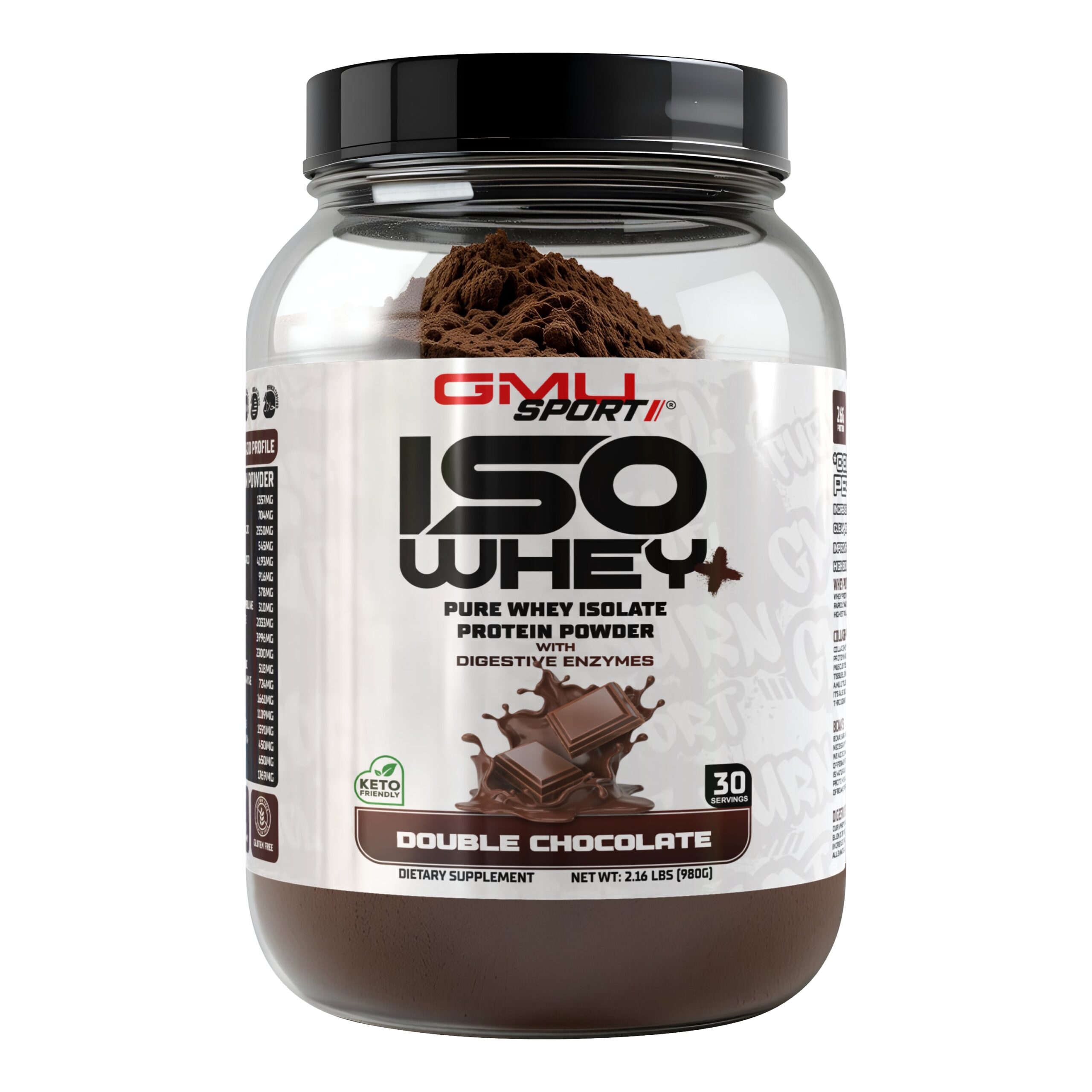 2lb ISO Whey Double Chocolate