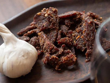 Garlic jerky